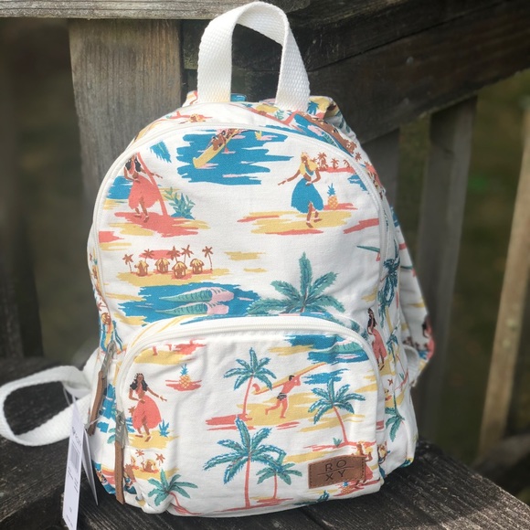 tropical mini backpack
